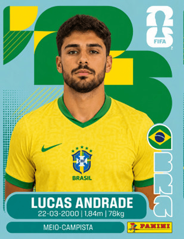 Figurinha personalizada da Copa 2