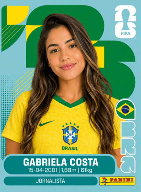 Figurinha personalizada da Copa 3