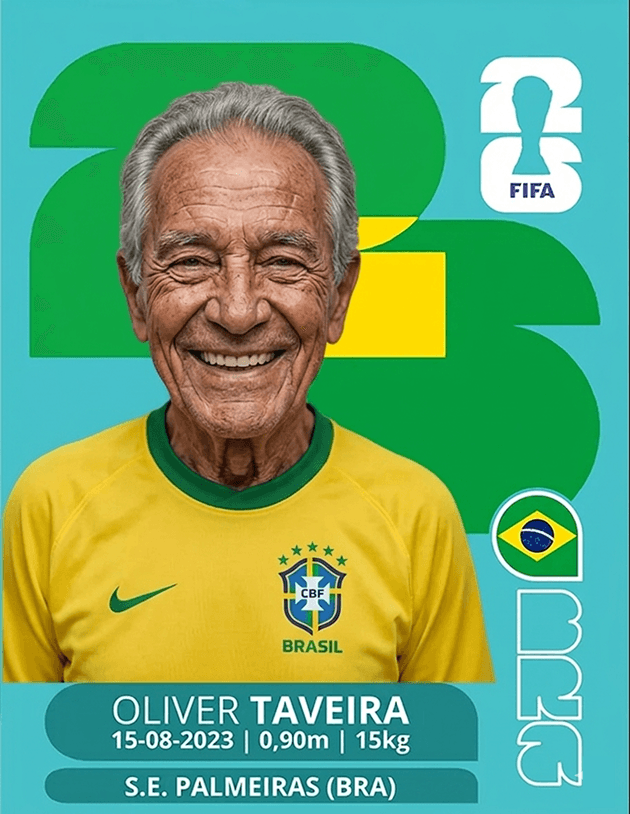 Figurinha personalizada da Copa 5